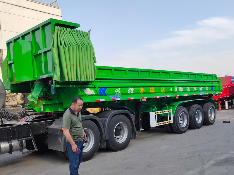 Rear Dump Self-Unloading Semi-Trailers