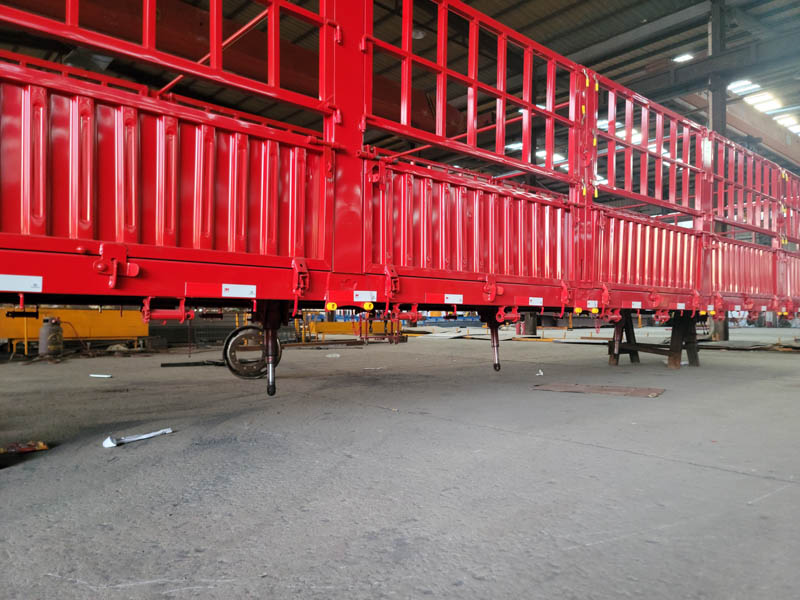 Skeleton Type Side Tipper Semi-Trailers