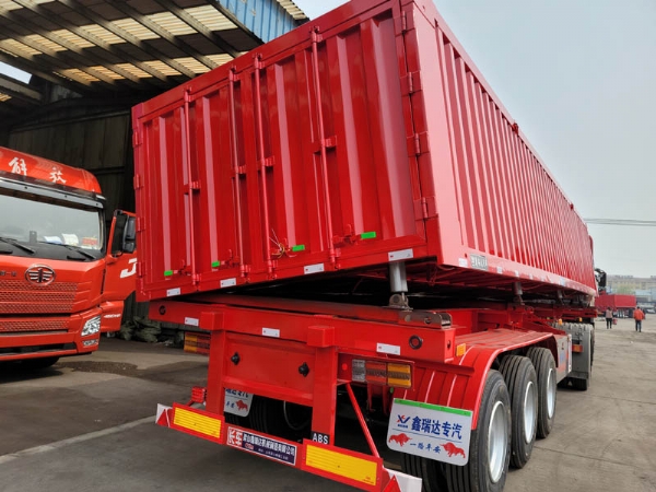 Skeleton Type Side Tipper Semi-Trailers